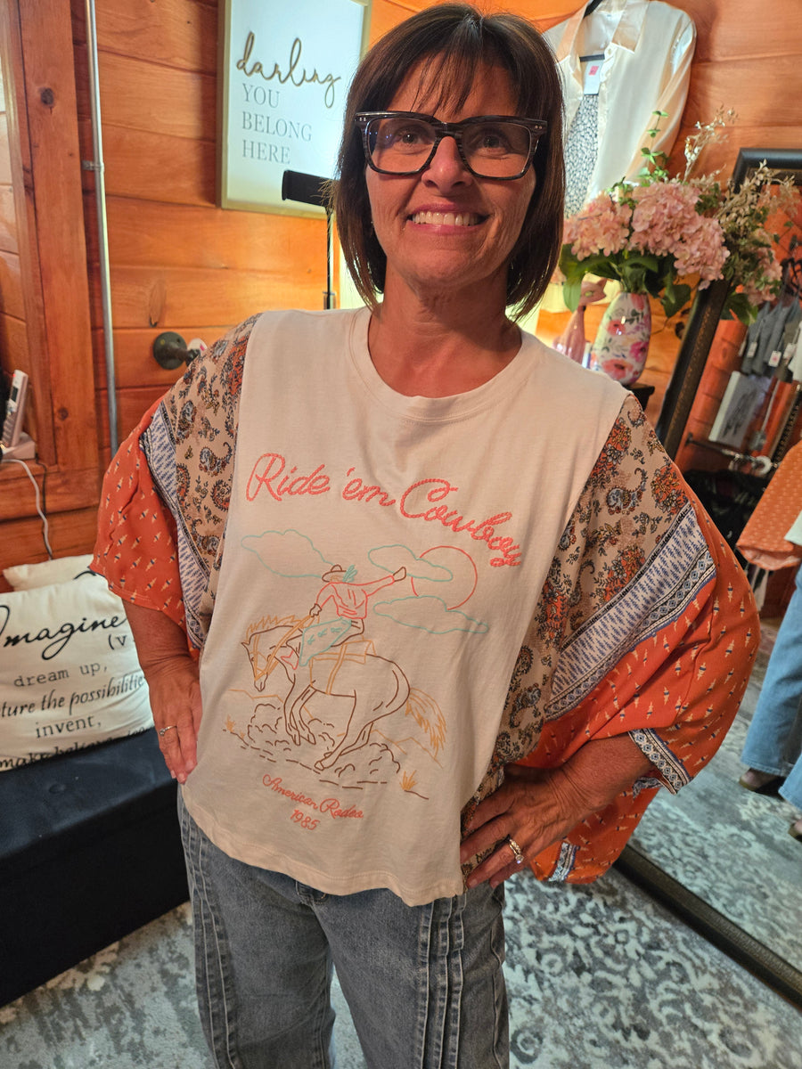 "Ride 'em Cowboy" Custom Hobo T