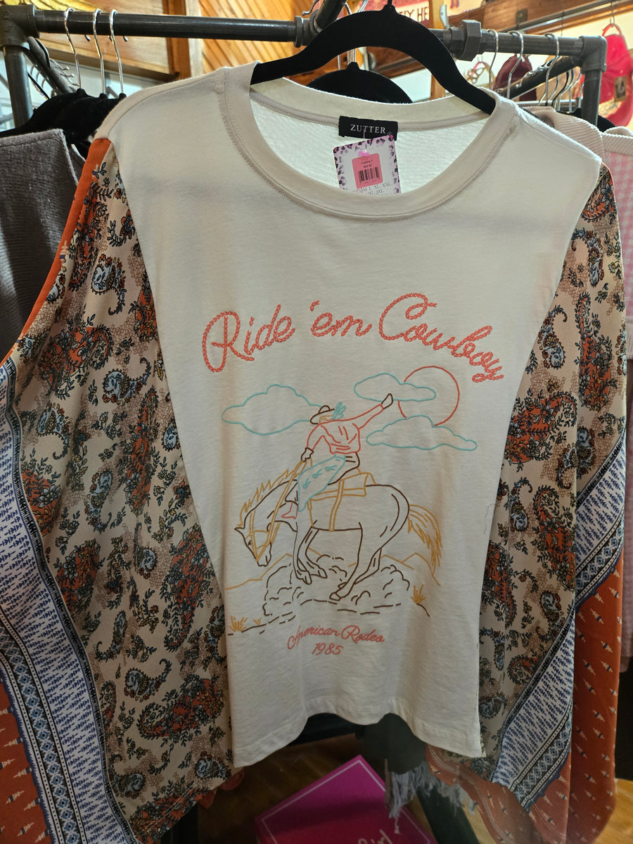 "Ride 'em Cowboy" Custom Hobo T